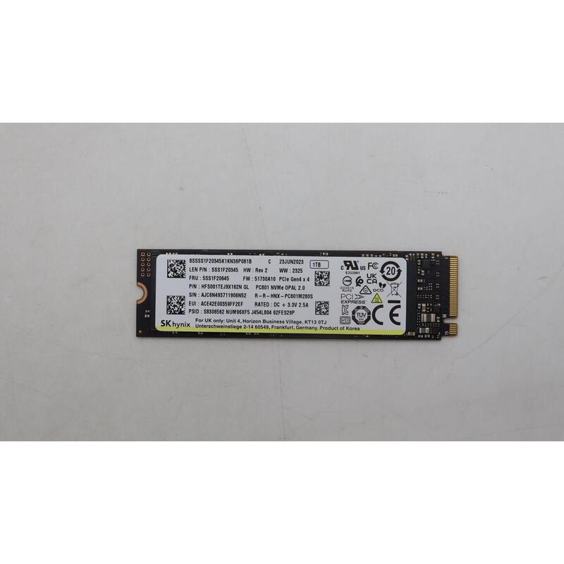 Ssd_asm - 1t,M.2,2280,Pcie4x4,Skh,Op - Warranty: 3m