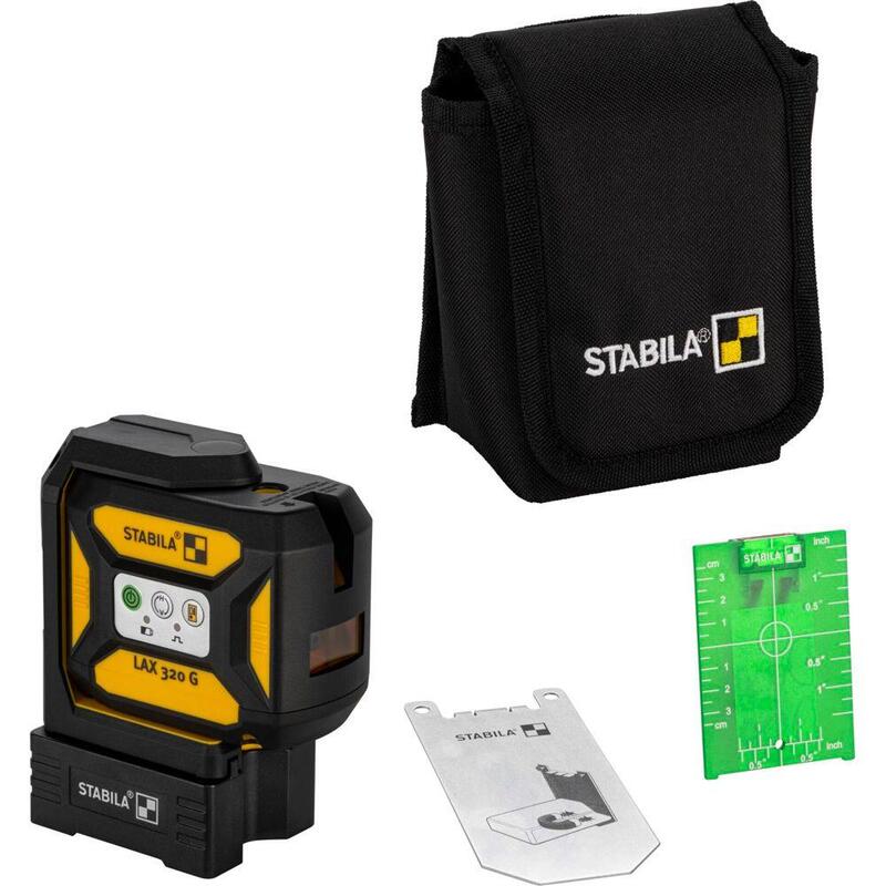 Stabila Lax 320 G, 5-Pcs Kreuzlinien-Lot-Laser