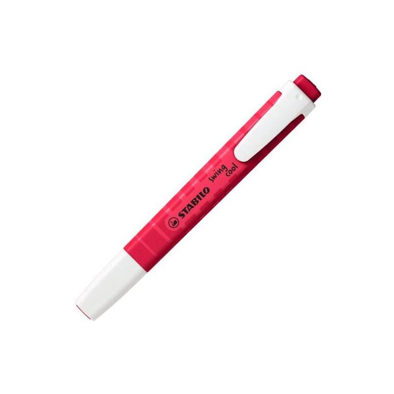 Stabilo Marcador Swing Cool Naturecolors Wildflower Rojo Borgoña Caja 10 Ud