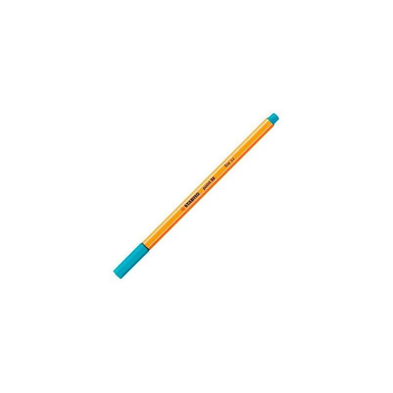 Stabilo Point 88 Rotulador Azul Claro -10u-