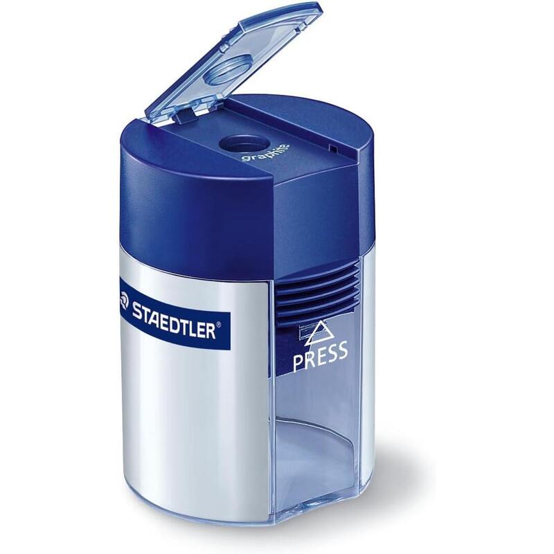 Staedler 511 001 Noris Tradition - Sacapuntas (Redondo), Color Azul