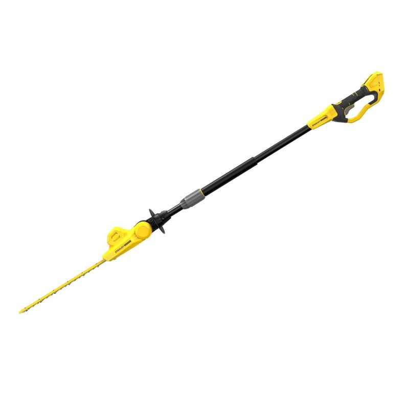 Stanley Sfmcph845b-Xj Pole Hedge Trimmer, V20, 18v, 45cm, Bare Unit, Black Yellow