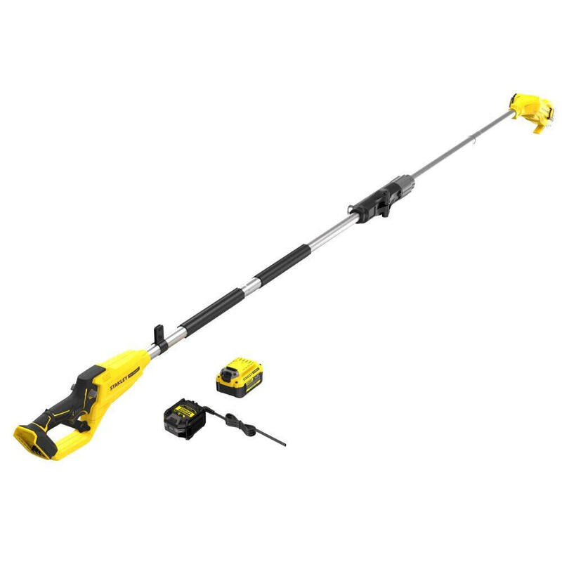 Stanley Sfmcps720m1-Qw Pole Pruner 18v, V20, 20cm, Black Yellow