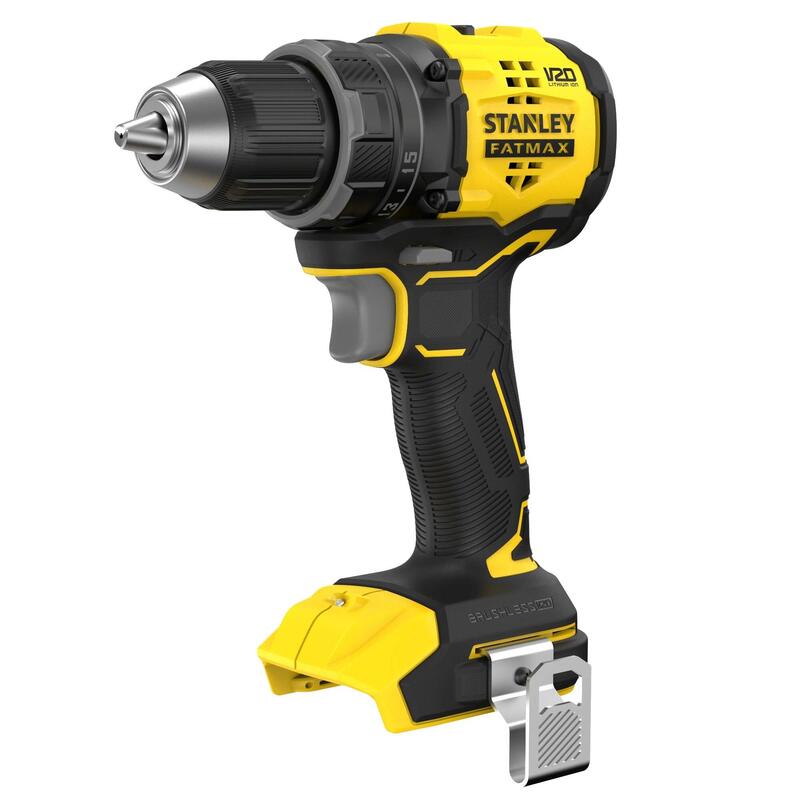 Taladro/Atornillador Stanley Inalámbrico(Sfmcd714b-Xj), 18volt (Negro/Amarillo, Ohne Akku Und Ladegerät) Sfmcd714b-Xj