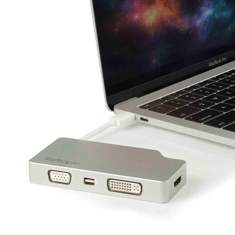 Startech Adaptador Audio Video 4 En 1