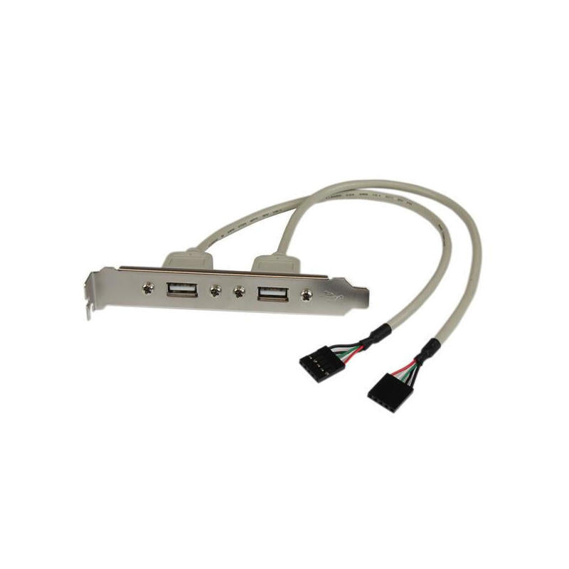 Startech Adaptador De Placa A Usb 2 Puertos Bracket