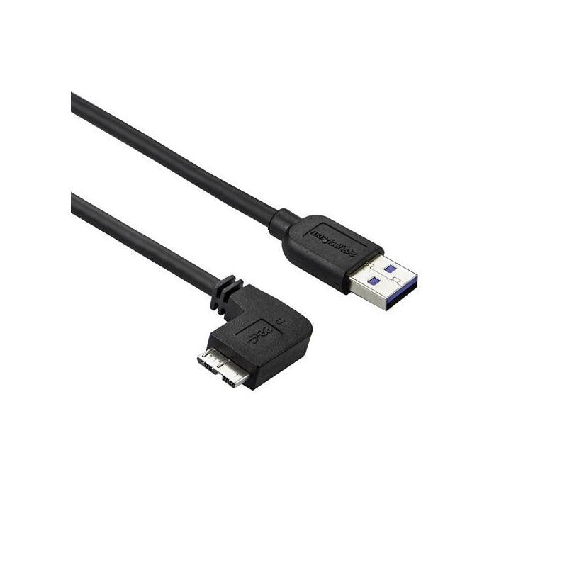 Startech Cable 1m Micro Usb 3.0 Acodado Izquierda