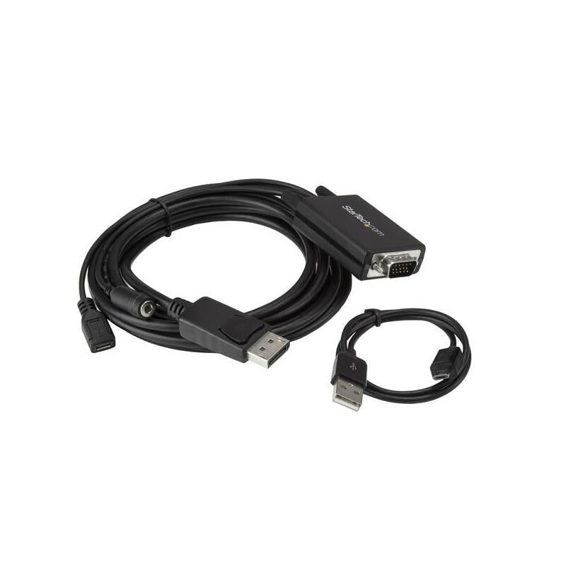Startech Cable 3m Displayport A Vga Con Audio