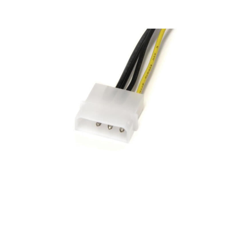 Startech Cable De Alimentacion Molex Lp4 A Pci 8 Pines Para Tarjeta Grafica Lp4pciex8adp