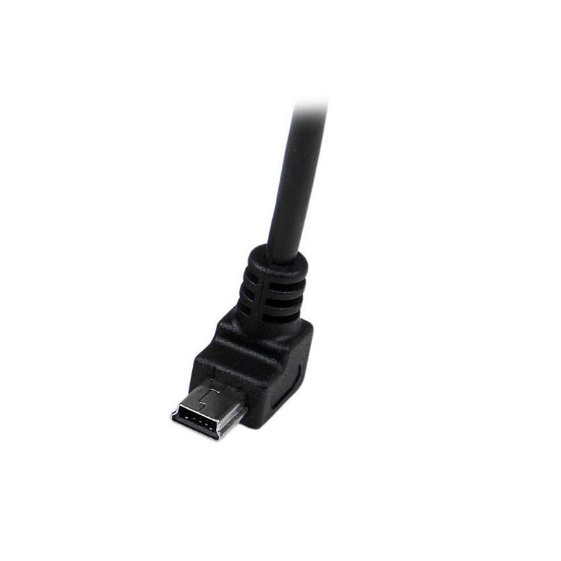 Startech Cable Usb A Mini Usb Acodado En Angulo Hacia Abajo 2m Negroâ Usbamb2md