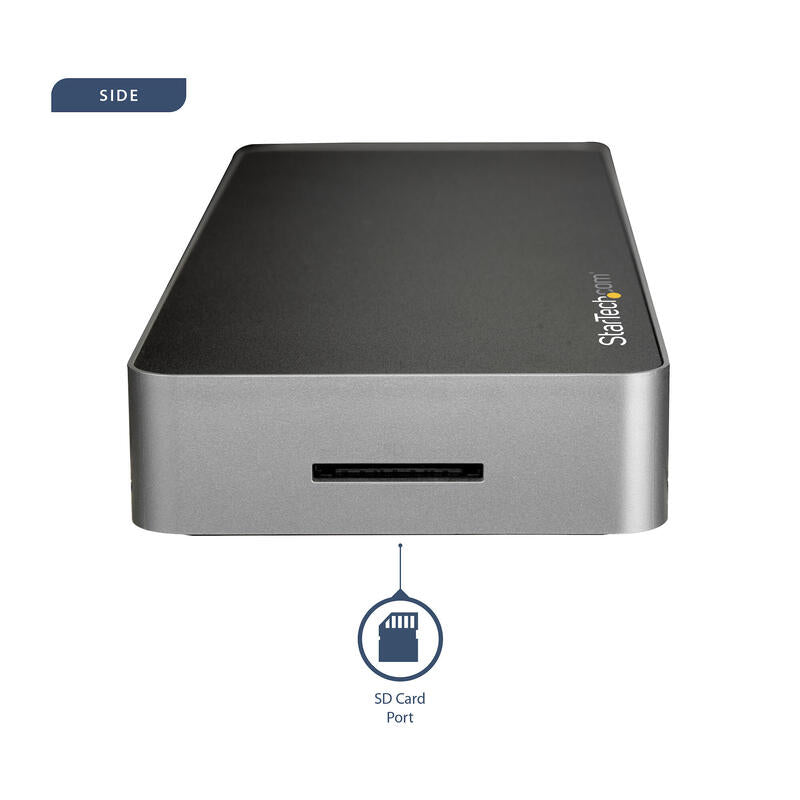 Startech Docking Station Usb-C De Vídeo Displayport Y Hdmi Con Entrega De Alimentación