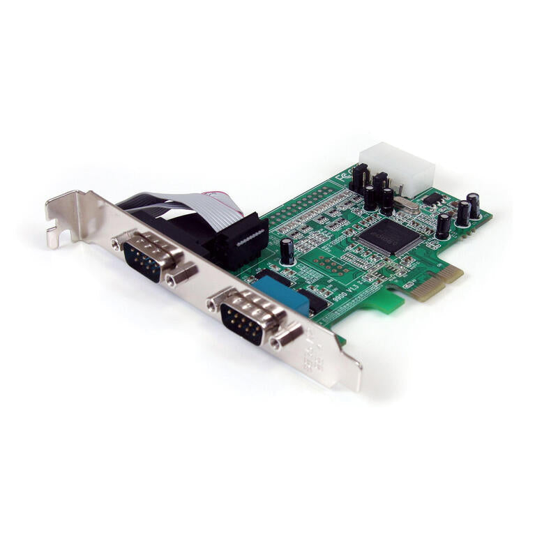 Startech Tarjeta Pci Express 2 Puertos Serie Rs232 Db9 Uart 16550 Pex2s553
