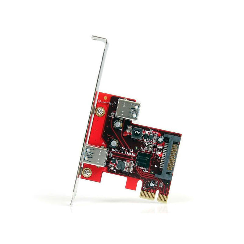 Startech Tarjeta Pci Express Usb 3.0 Superspeed De 2 Puertos Uasp 1 Int 1 Ext Pexusb3s11