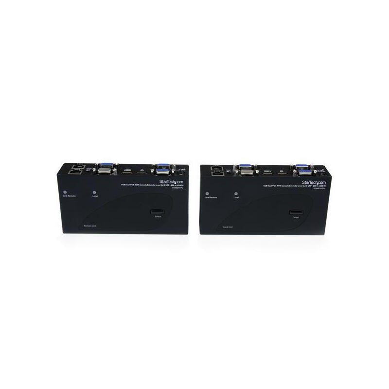 Startech.Com Extensor De Consola Kvm Por Cat 5 Ethernet (200m) Con Usb Y Vídeo Vga Doble