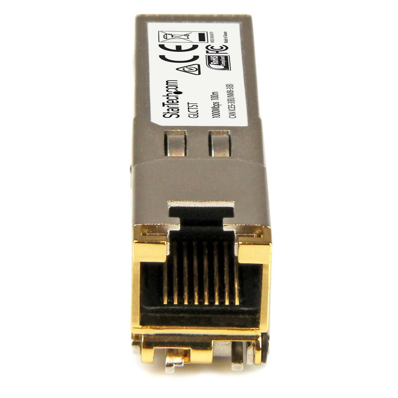 Startech.Com Modulo Transceptor Sfp Compatible Con Cisco Glc-T - 1000base-T - Paquete De 10 Garantia Lifetime