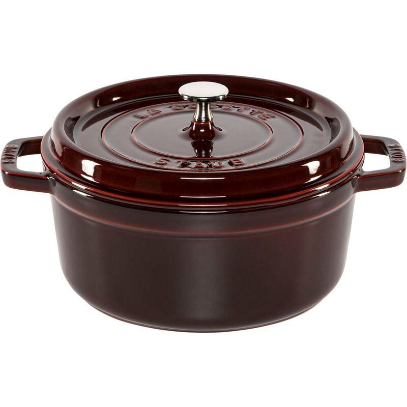 Staub La Cocotte 24cm Rund, Grenadine, Gusseisen
