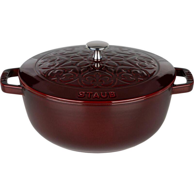 Staub La Marmite 24cm Rund, Grenadine, Gusseisen