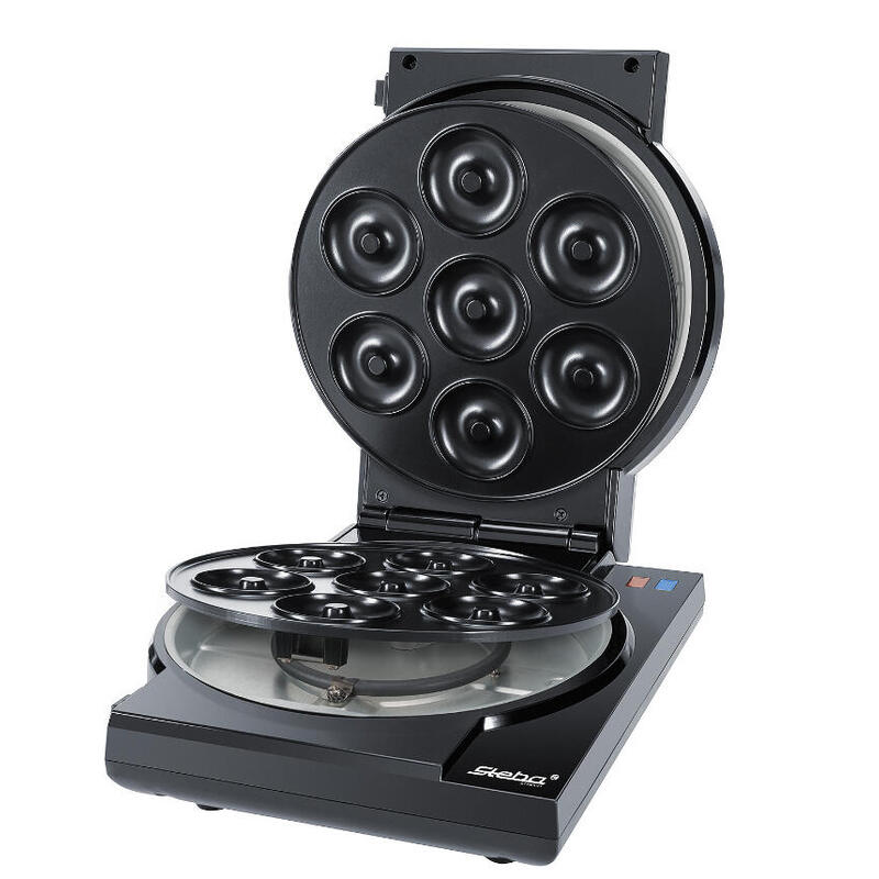 Steba Cake-Maker Cm 3, Máquina Para Hacer Donuts Negro/Plateado 183300