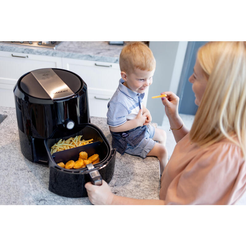 Steba Hf 5000 Xl Freidora De Aire Caliente 5,2 L Sencillo Negro Independiente 1800 W