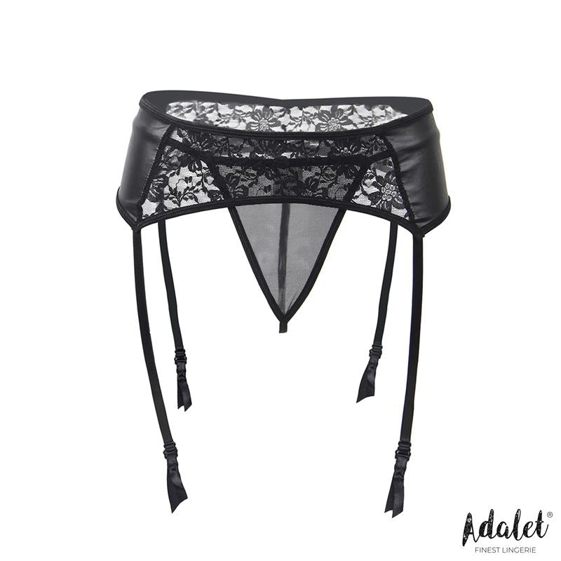 Stella Set De Liguero De Encaje Y Tanga Talla (Interno):S/M
