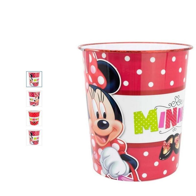 Stor Papelera Minnie Mad About Shopping