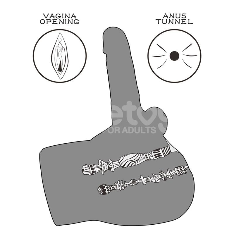 Streetgirls 17 Masturbador Con Dildo Articulable