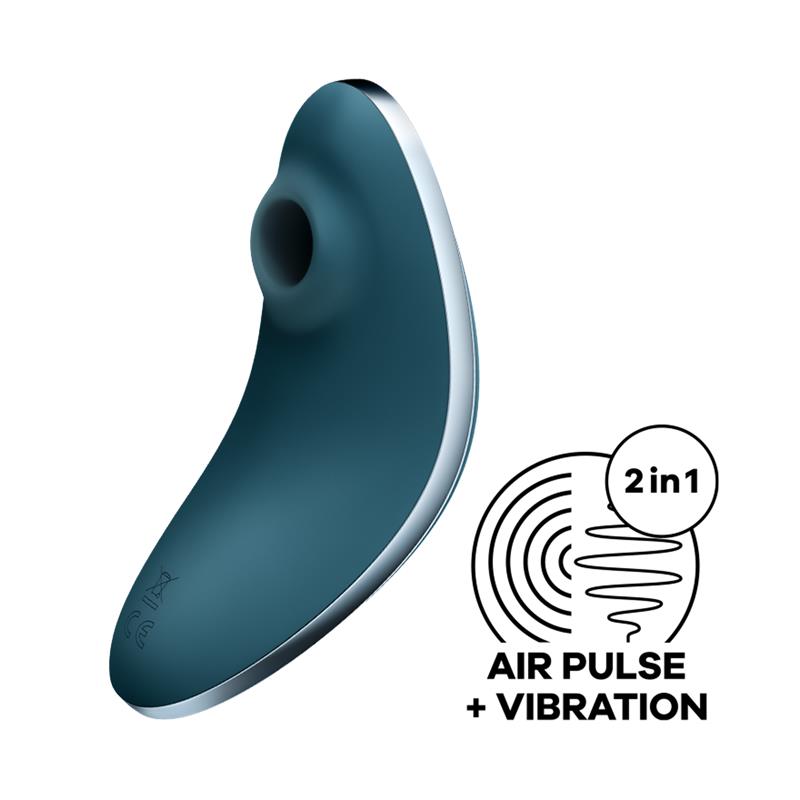 Succionador De Clítoris Y Vibración Vulva Lover 1 Azul