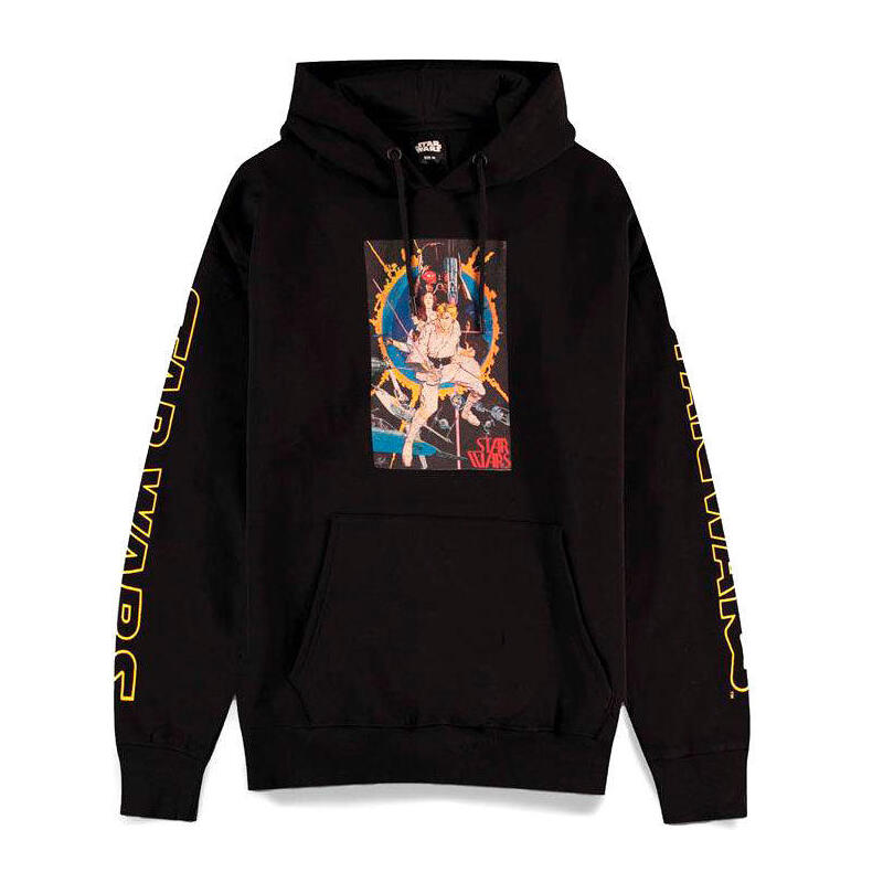 Sudadera Capucha Vintage Poster Star Wars Talla 2xl