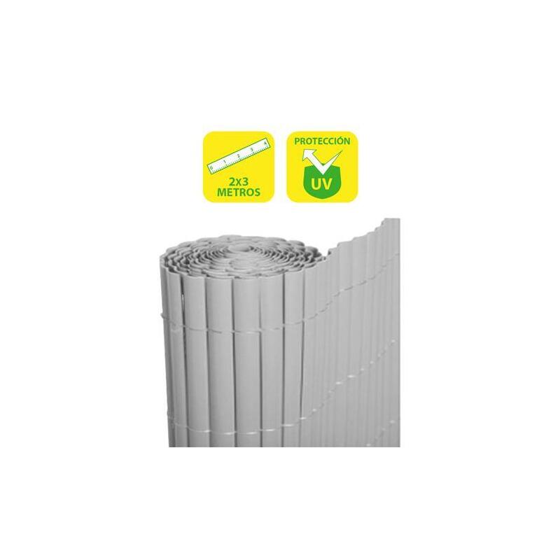 Sungarden Cañizo Plastico Doble Cara 2x3m - Color Gris Claro