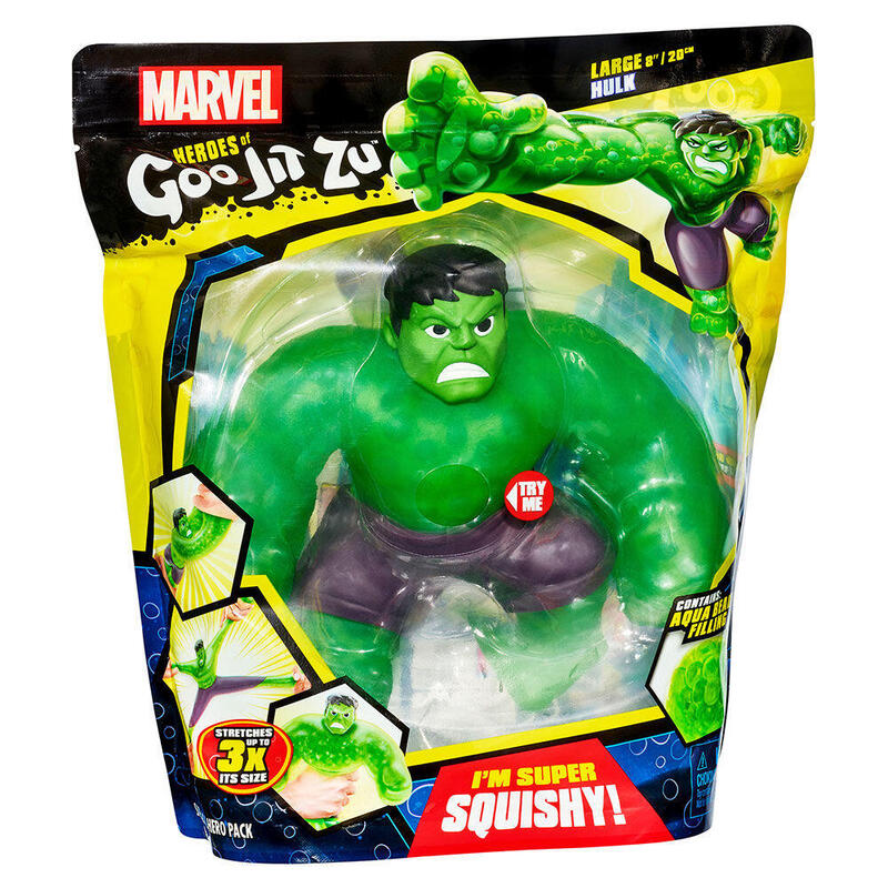 Super Figura Hulk Marvel Heroes Goo Jit Zu 20cm