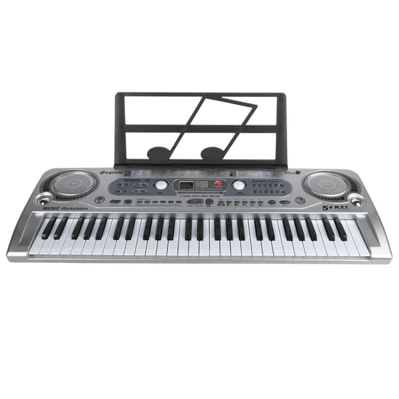 Suprimo 824 Usb Keyboard - Organy Z Mikrofonem Dla Dzieci Do Nauki Gry
