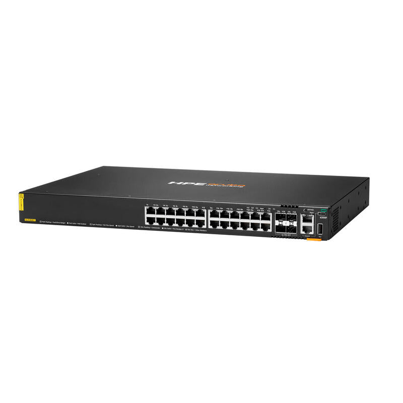 Switch Aruba Cx 6200f 24g Class-4 Poe 4sfp+ 370w Gestionado L3 Gigabit Ethernet (10/100/1000) Energía Sobre Ethernet (Poe) 1u
