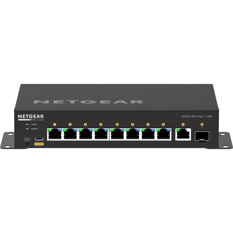 Switch Gsm4210pd 10pt M4250-9g1f-Poe+ Mana