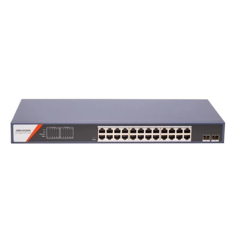 Switch Hikvision Ds-3e1526p-Si-24p2f 24xg Poe 2xsf