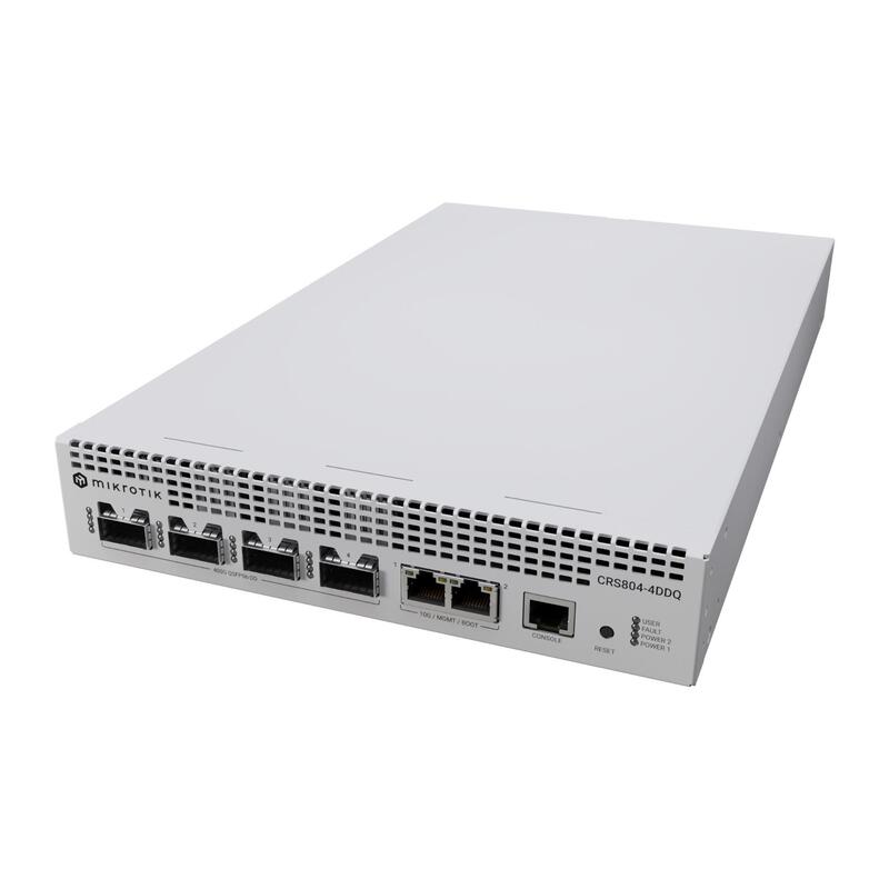 Switch Mikrotik Crs804 Ddq Crs804-4ddq-Hrm