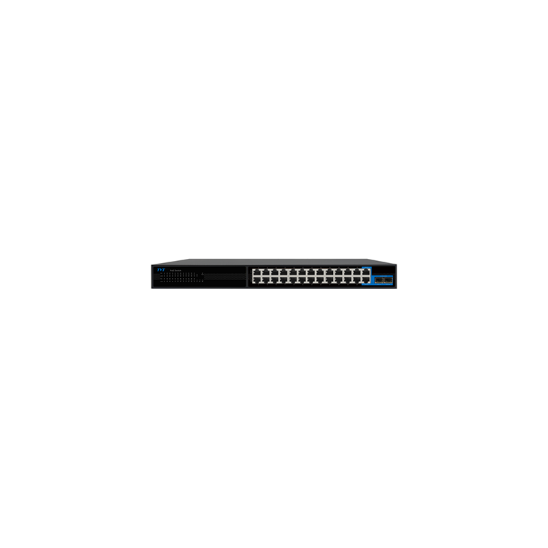 Switch Poe De 24 10/100 + 2 10/100/1000 Puertos Con Ia