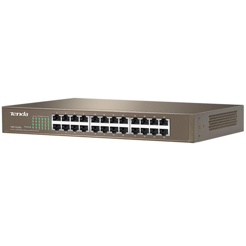Switch Tenda 24 Puertos 10 100
