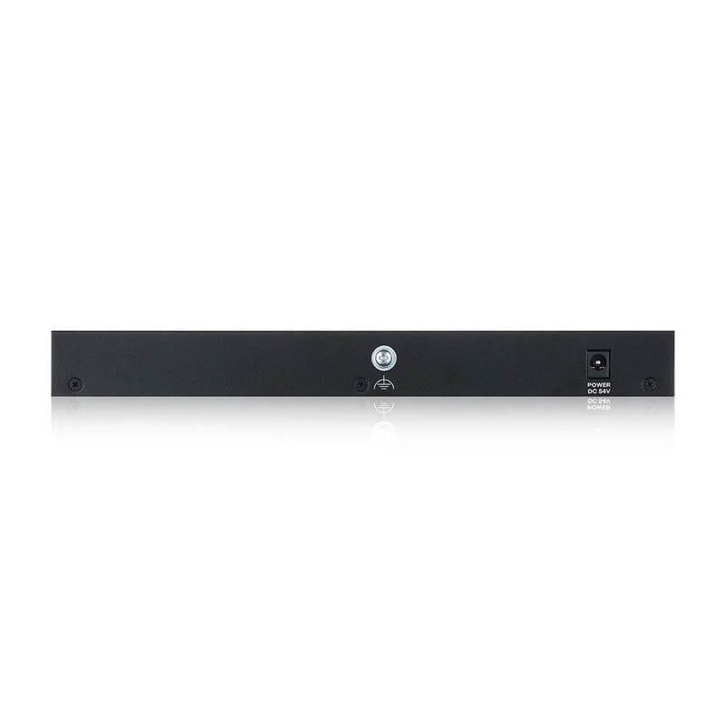 Switch Zyxel Gs1900-10hp Gestionado L2 Gigabit Ethernet (10/100/1000) Energía Sobre Ethernet (Poe) Negro