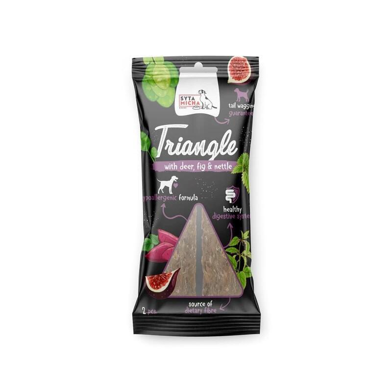 Syta Micha Triangle Deer With Fig And Nettle - Premio Para Perros - 2