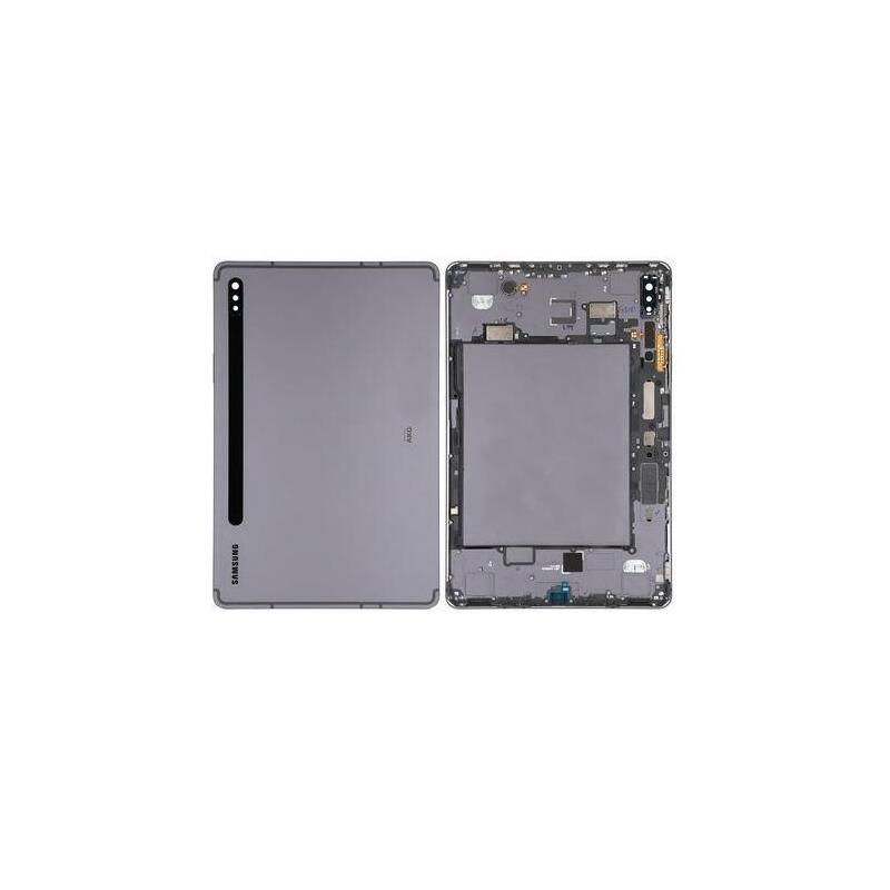 T875 / T876 Tab S7 Lte Back / - Battery Cover Black - Warranty: 1m
