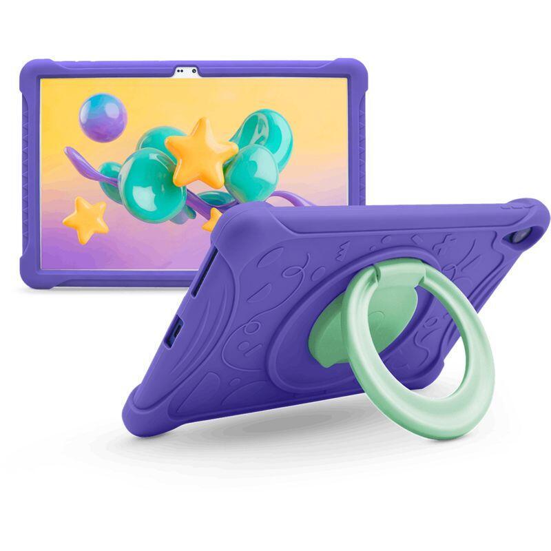 Tablet Infantil Peaq Mia Kids Tab Wifi 6 10" Hd 4 Gb Ram 128 Gb Púrpura