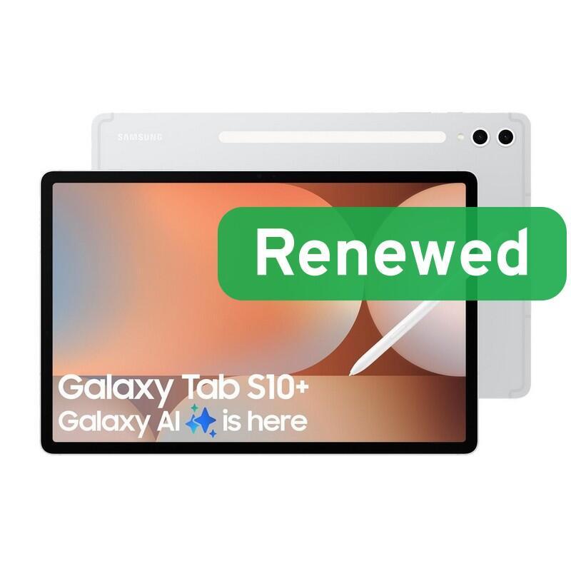 Tablet Reacondicionada Samsung Galaxy Tab S10+ 12.4" Amoled Display Wi-Fi 256gb Platinum Silver Android Grade A