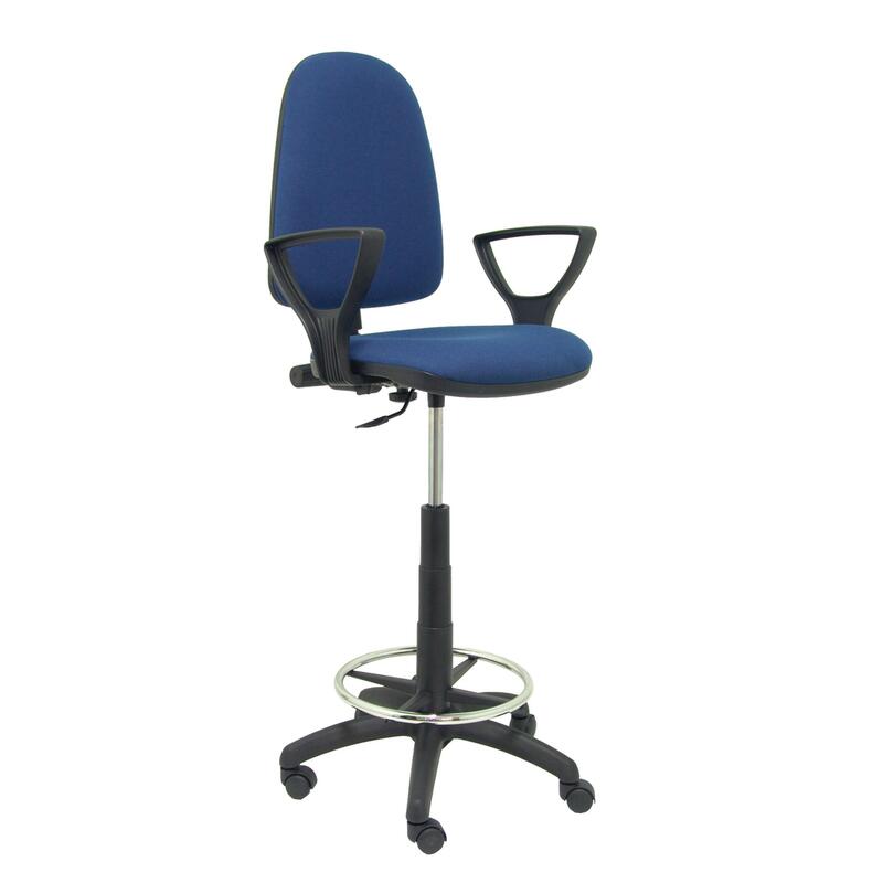 Taburete Ayna Bali Azul Marino Con Brazos Fijos