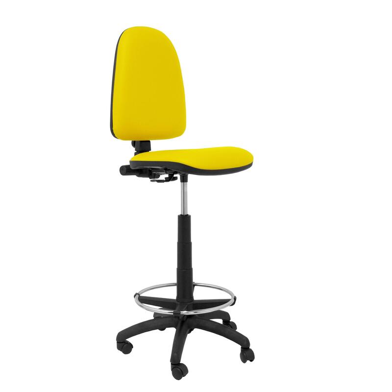 Taburete Ayna Similpiel Amarillo