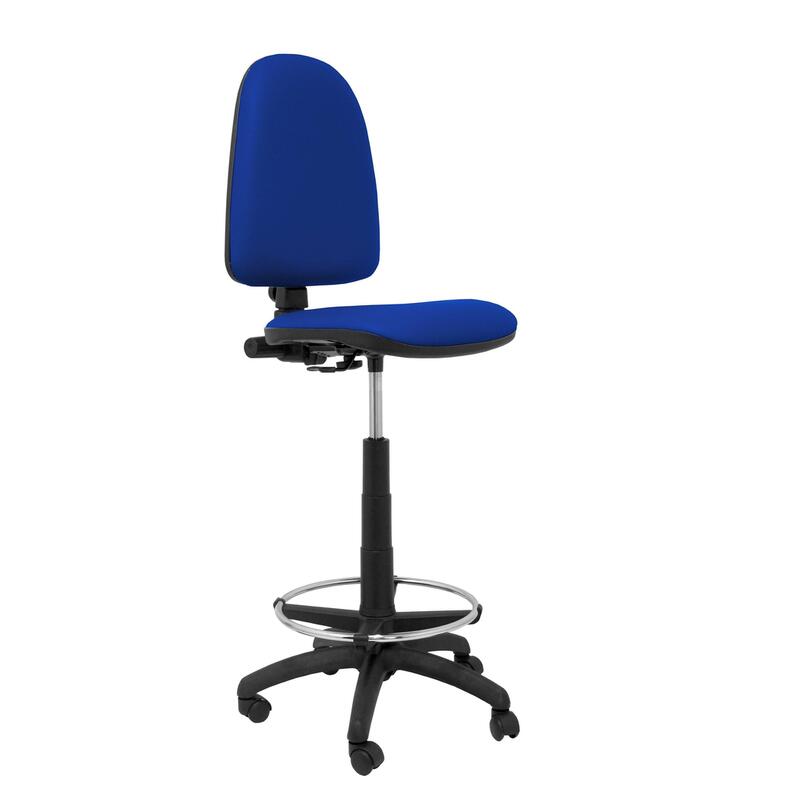 Taburete Ayna Similpiel Azul