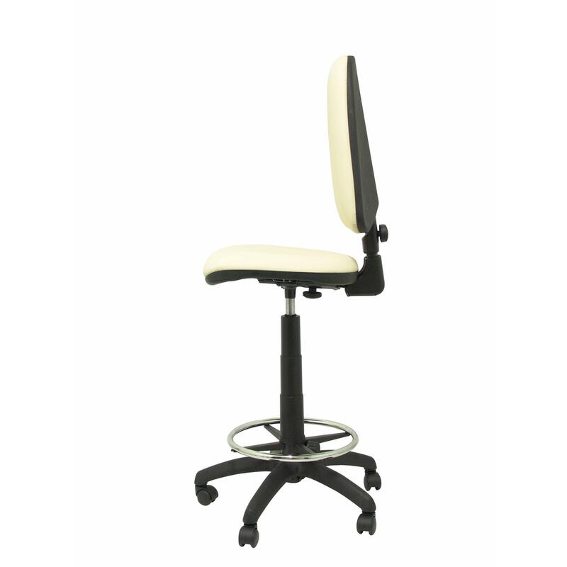 Taburete Ayna Similpiel Crema