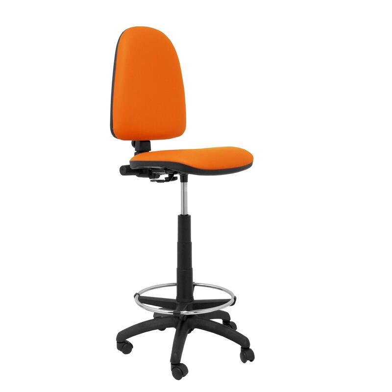 Taburete Ayna Similpiel Naranja