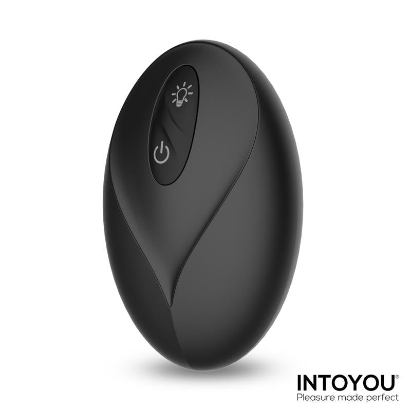 Tainy Plug Anal Con Thrusting Y Luces Led Con Control Remoto