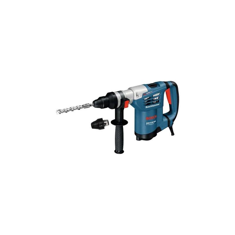 Taladro Bosch Professional Percutor Gbh 4-32 Dfr Professional Azul, 900 Vatios, Maletín 611332101