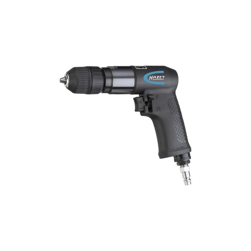 Taladro Neumático Hazet 9030n-1 Negro, Portabrocas Sin Llave 1 - 10mm 9030n-1